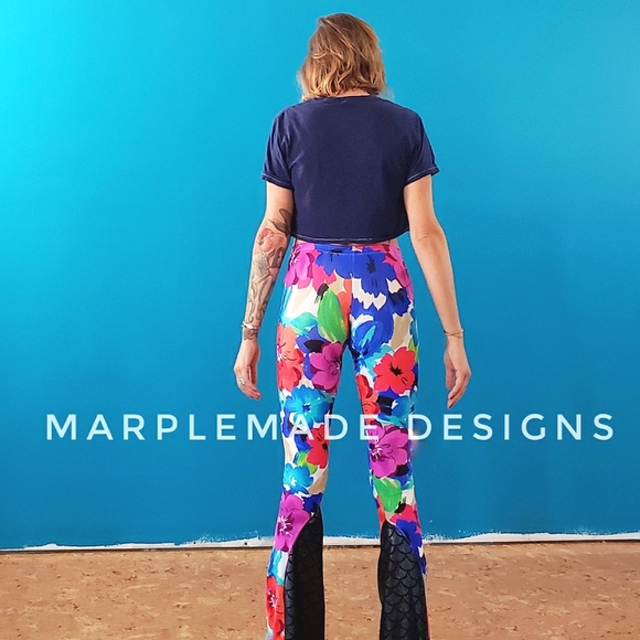NWT* Xs /x long 24x35 flares💜MarpleMade Designs soft flares, festival, l - Picture 6 of 11